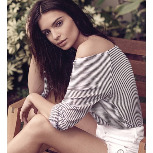 Express One Eleven Off the shoulder Top - Picture 1 of 8